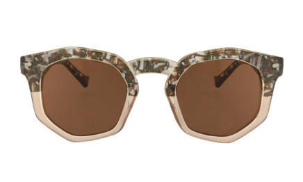 AUDREY - hexagonal frame sunglasses - CHARLY THERAPY