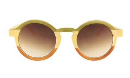 Belmont bamboo -  Unisex round sunglasses | Charly Therapy