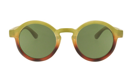 Belmont  pistacchio -  Lunettes de soleil rondes unisexe  | Charly Therapy