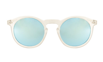 Charly transparent -  Lunettes de soleil rondes | Charly Therapy