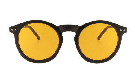 Charly orange -  Round sunglasses | Charly Therapy