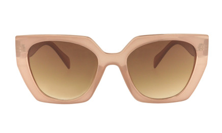 Debbie pink -  Geometric sunglasses  | Charly Therapy