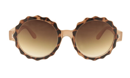 Emma brown - Women's Round Sunglasses | Charly Therapy