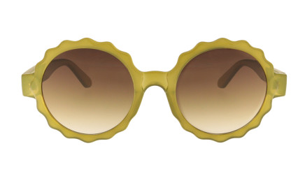 Emma kiwi - Women's Round Sunglasses | Charly Therapy