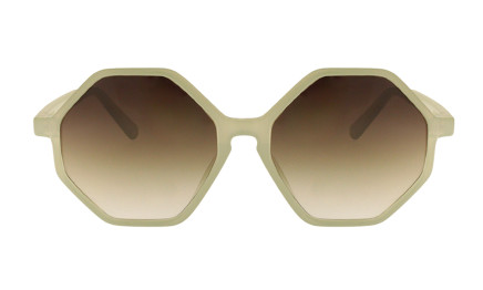 Frida light blue - Hexagonal sunglasses for women | Charly Therapy