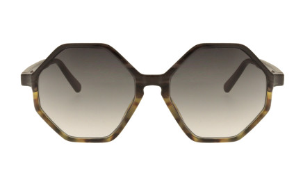 Frida oursin -  Lunettes de soleil hexagonales pour femme | Charly Therapy