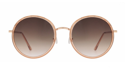 Janis round oversize sunglasses| CHARLY THERAPY