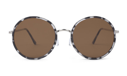 Janis round oversize sunglasses| CHARLY THERAPY