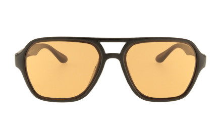 Karl orange - Fashionable double bridge sunglasses | Charly Therapy