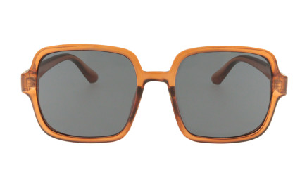 Kate orange - Women's Large Square Sunglasses | Charly Therapy