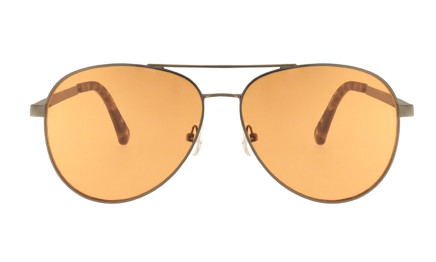 Maverick orange -  Aviator sunglasses  | Charly Therapy