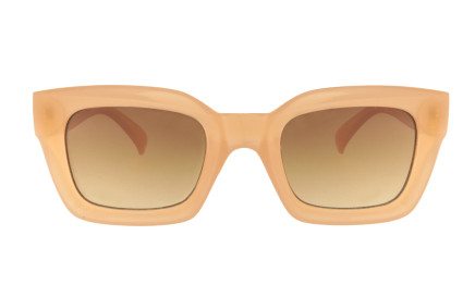 Rosie pink -  Vintage rectangular sunglasses  | Charly Therapy