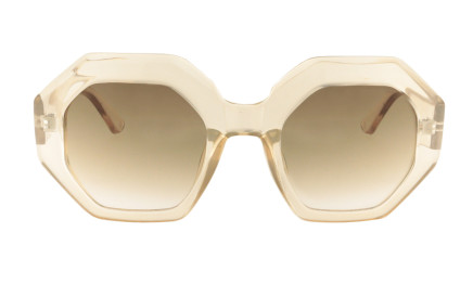 Twiggy transparent- Octagonal Sunglasses | Charly Therapy