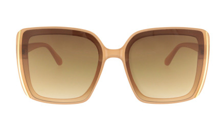 Vivienne pink - Women's oversized sunglasses | Charly Therapy