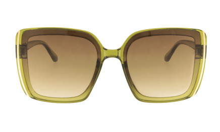 Vivienne kiwi - Women's oversized sunglasses | Charly Therapy