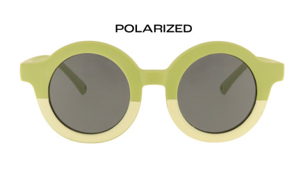 Blue - round baby sunglasses in green : Charly Therapy