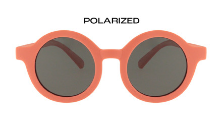 Blue - round baby sunglasses in pink : Charly Therapy