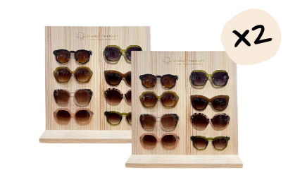 PACK 2 PRESENTOIRS PIN 8 LUNETTES