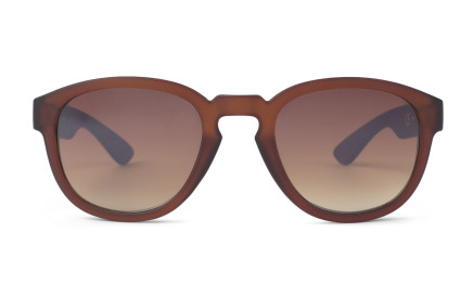 Lunettes de soleil marron mat de Charly Therapy